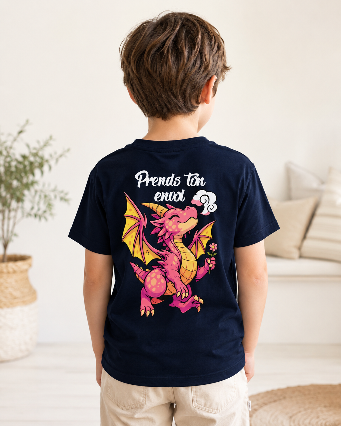 “Prends Ton Envol” - Dragon Éveil Rose