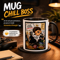 Mug Chill Boss – Mode Économie d’Énergie